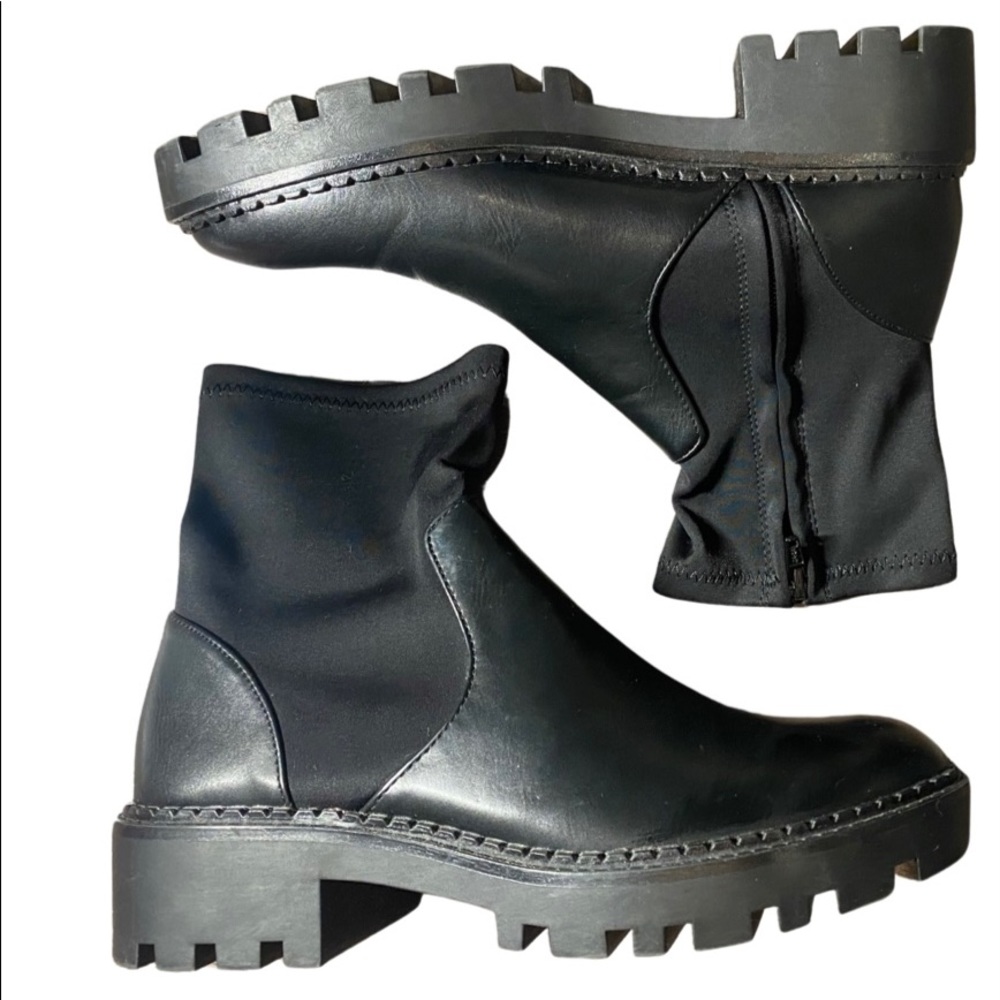 ZARA BLACK ANKLE BOOTS